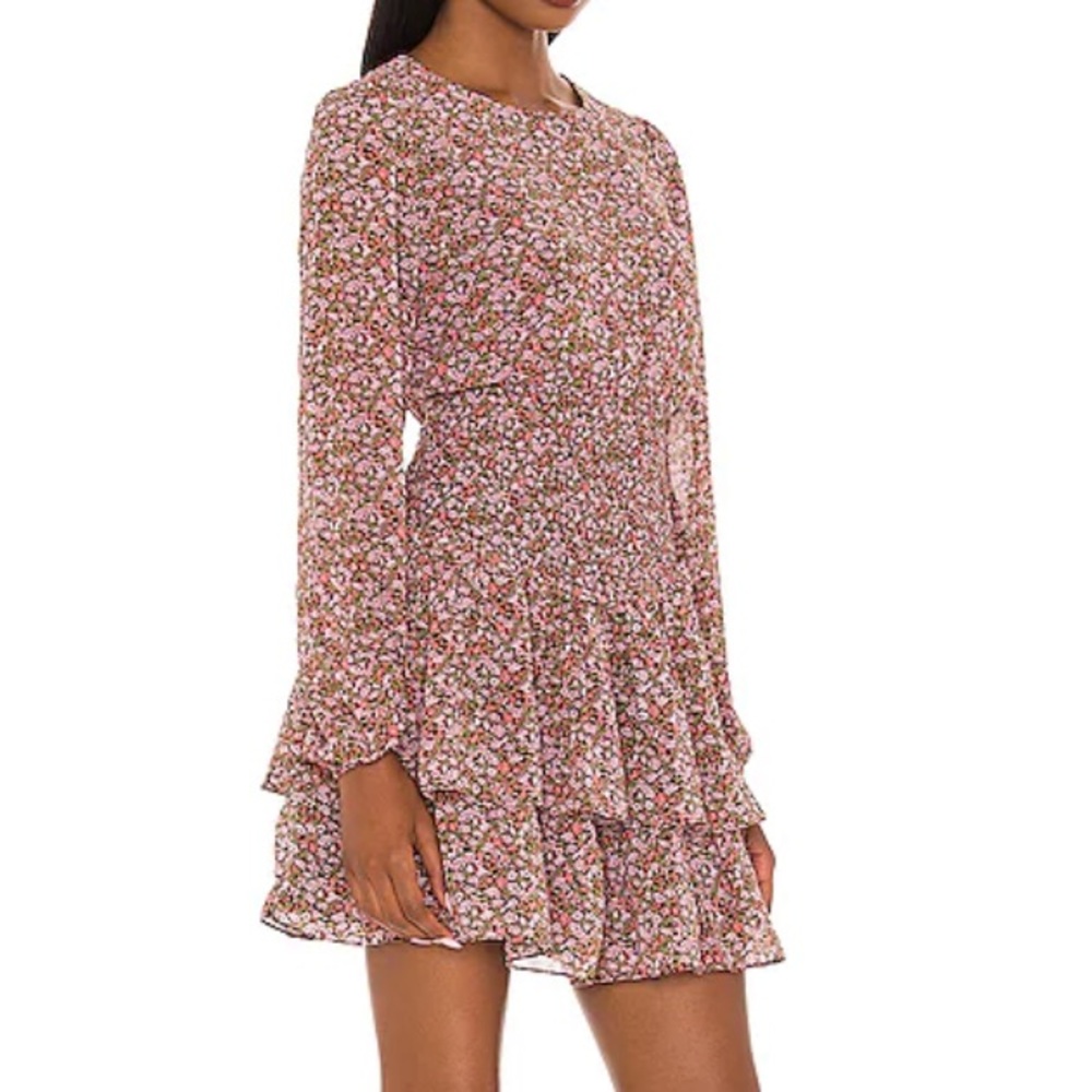 MINKPINK Patterned Mini Dress